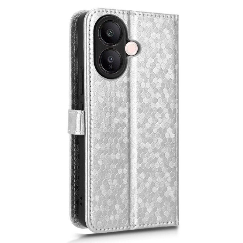 Fodral Vivo V60 Lite Glitterprickmönster