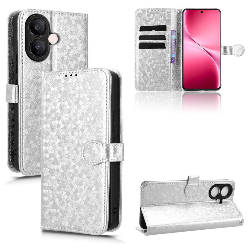Fodral Vivo V60 Lite Glitterprickmönster