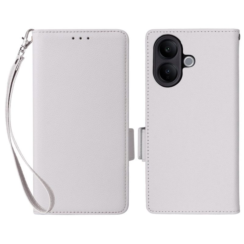 Fodral Vivo V60 Lite Konstläder Med Rem