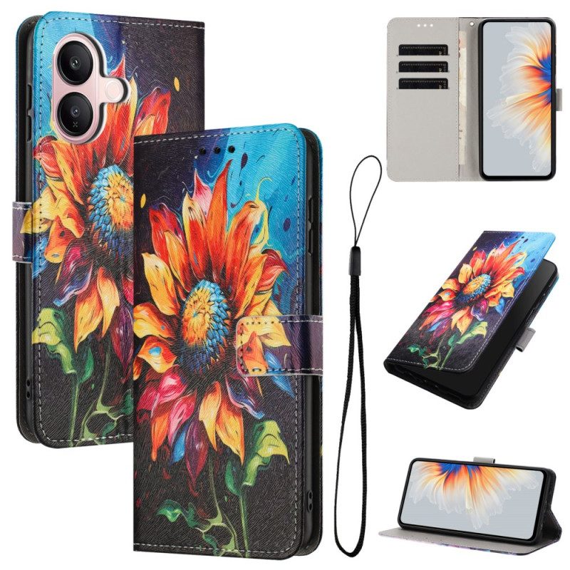 Fodral Vivo V60 Lite Solros
