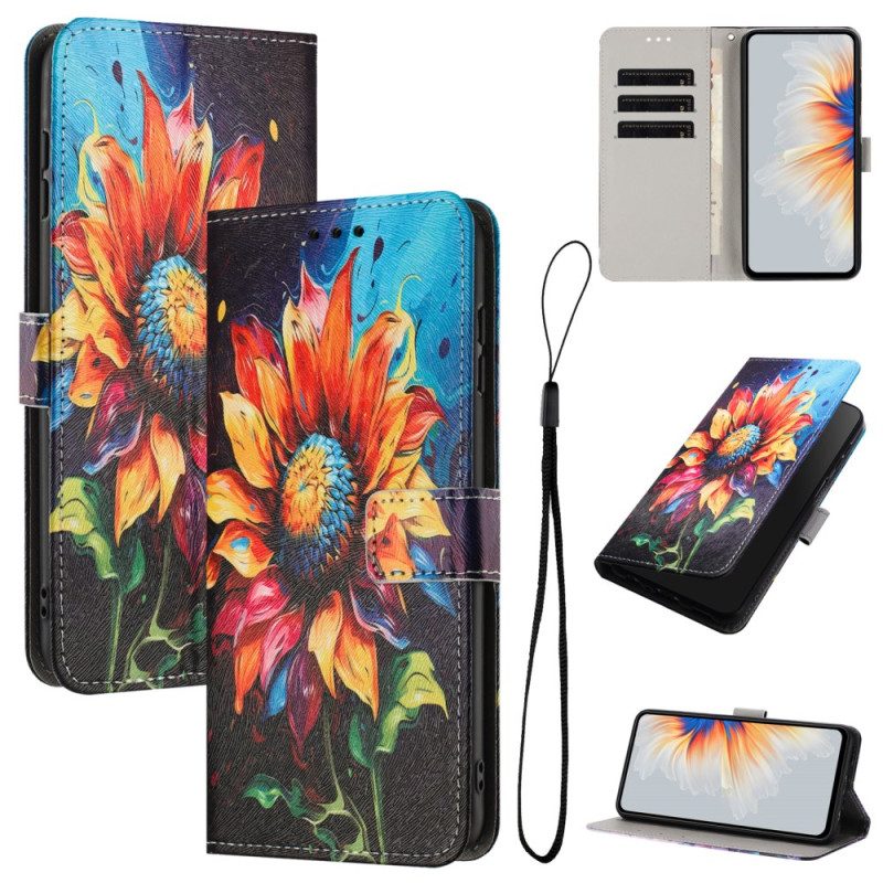Fodral Vivo V60 Lite Solros