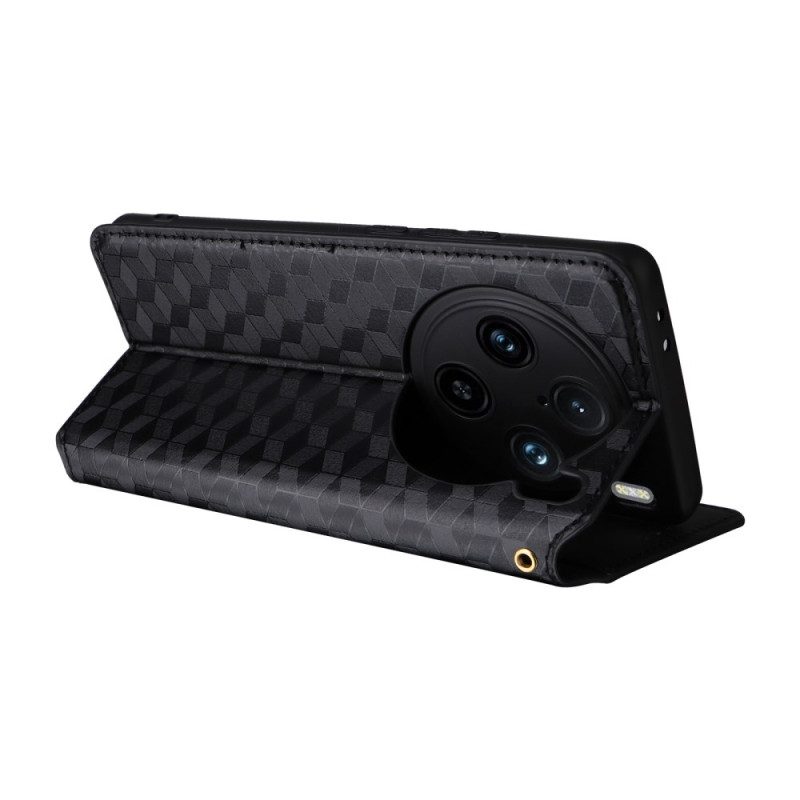 Fodral Vivo X100 Pro Diamantmönster