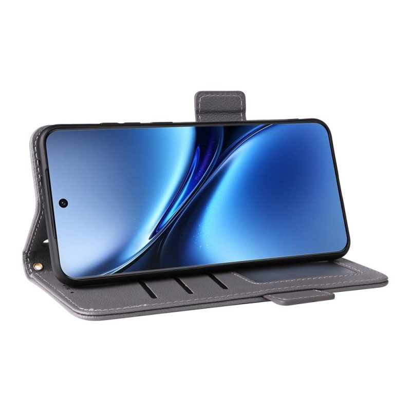 Fodral Vivo X200 Konstläder Med Rem