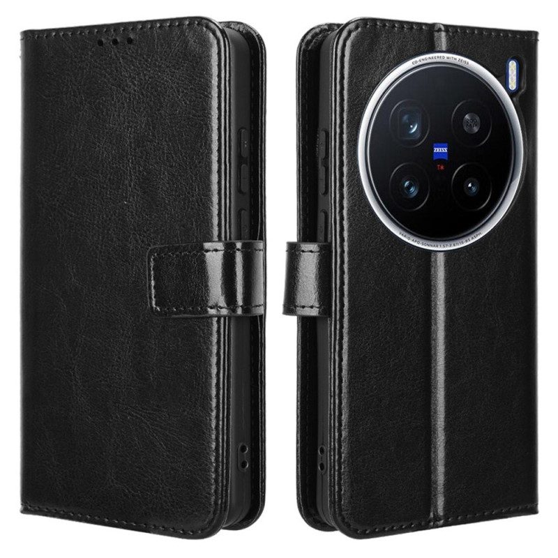 Fodral Vivo X200 Pro Prickigt Konstläder