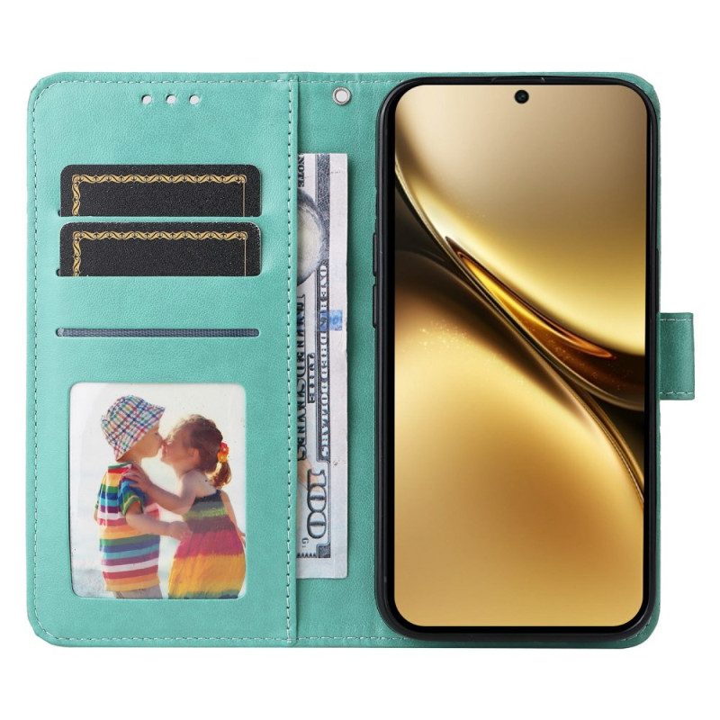 Fodral Vivo X200 Pro Solrosmönster