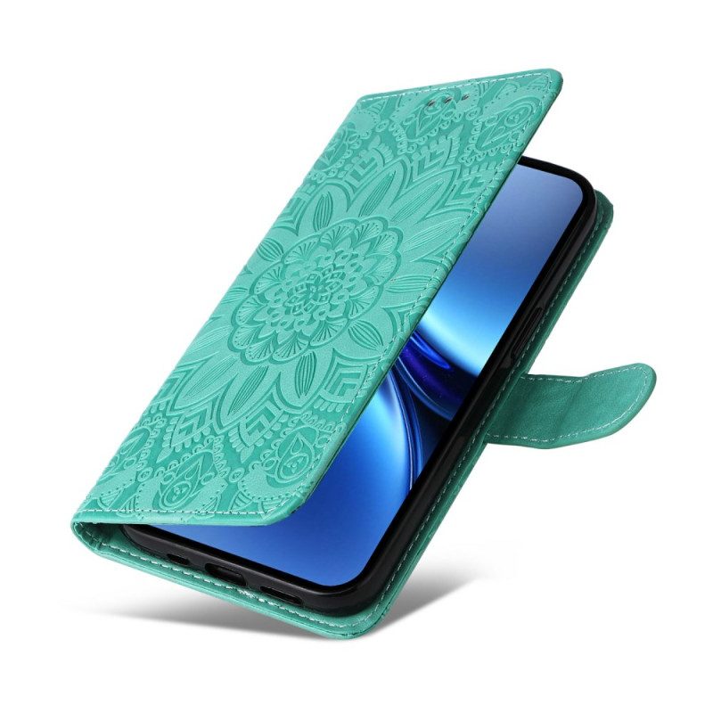 Fodral Vivo X200 Pro Solrosmönster