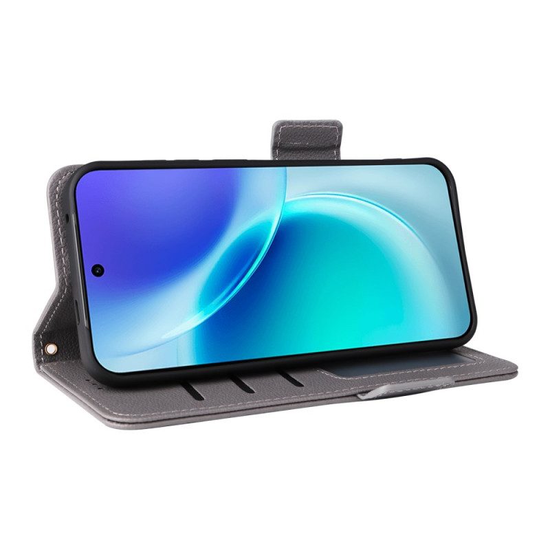 Fodral Vivo X300 Konstläder Med Strap-on