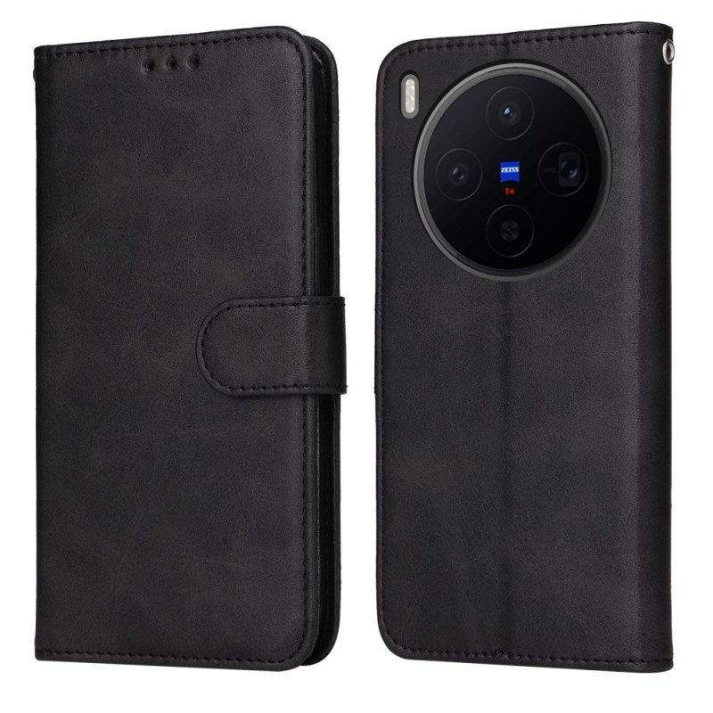 Fodral Vivo X300 Lädereffekt