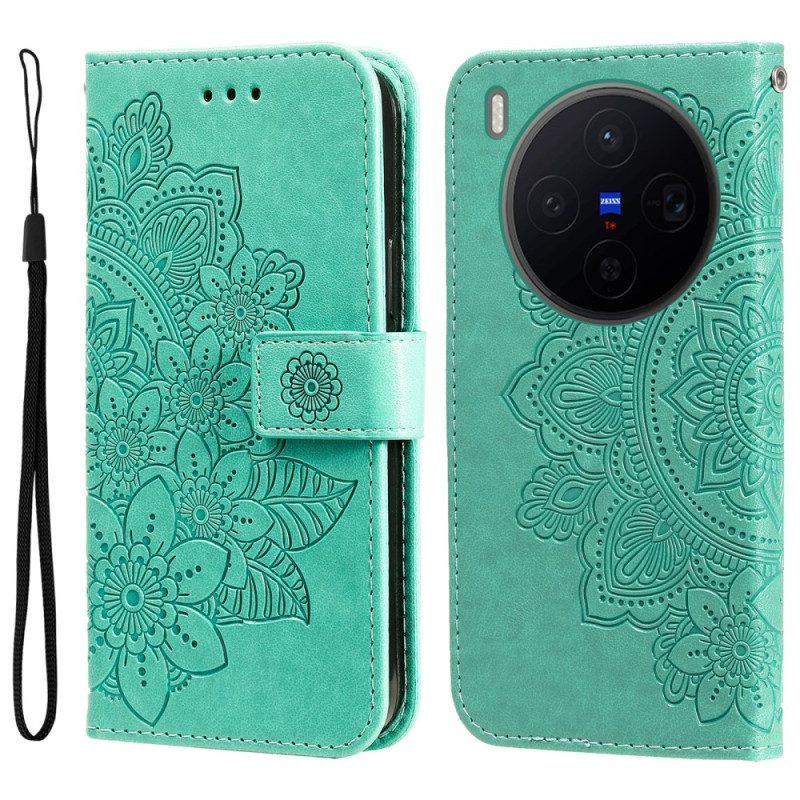 Fodral Vivo X300 Mandalatryck