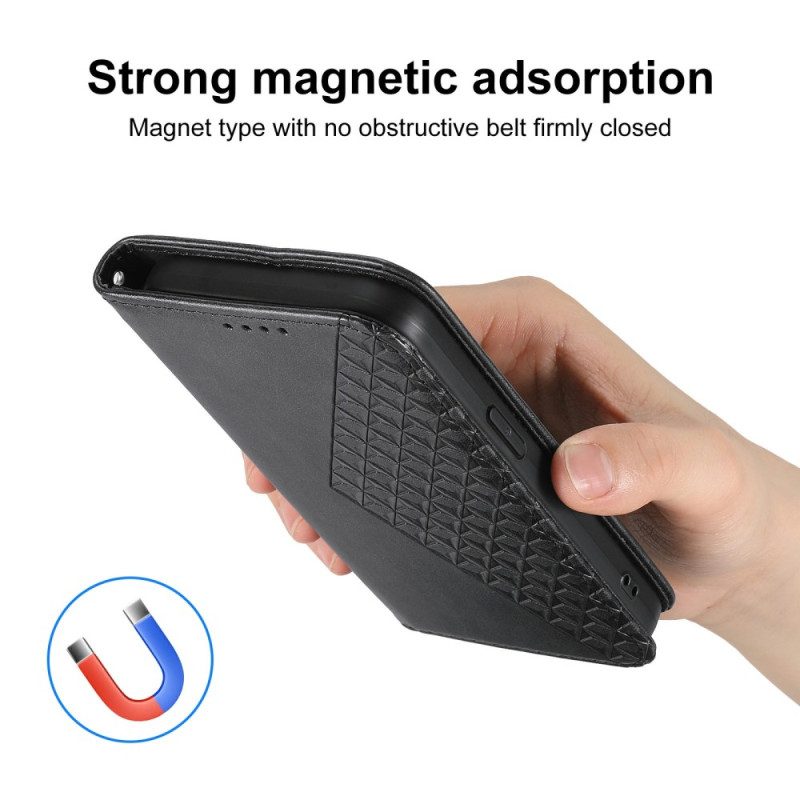 Folio-fodral För Google Pixel 10a Diamantmönster