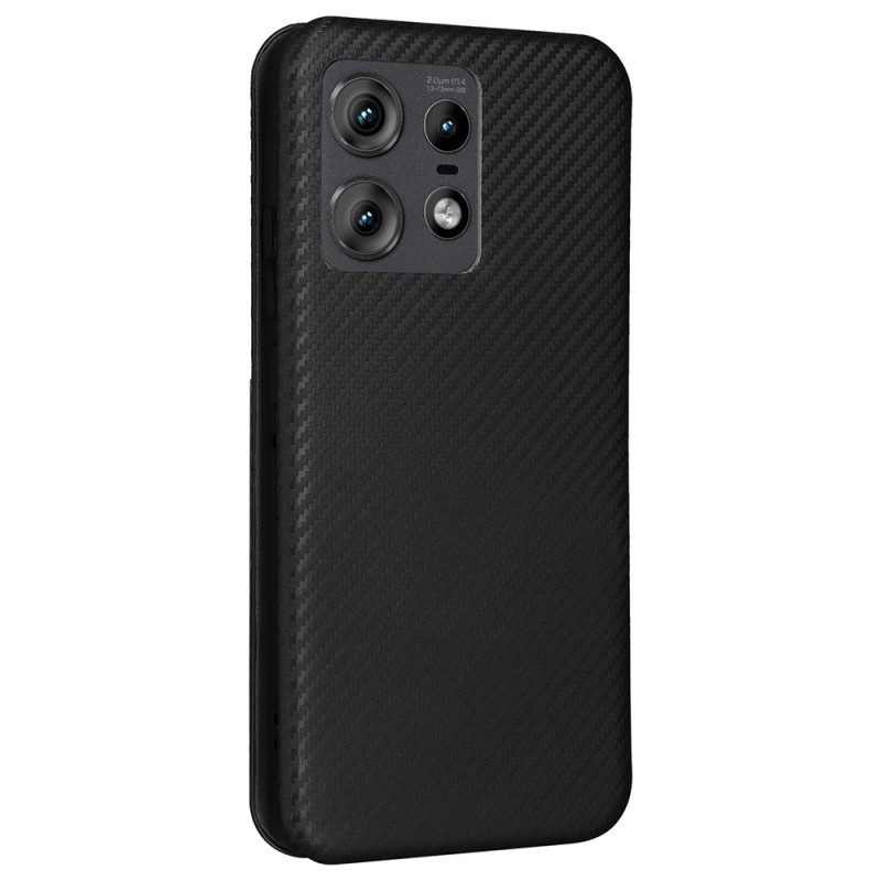 Folio-fodral För Motorola Edge 50 Pro Kolfiber