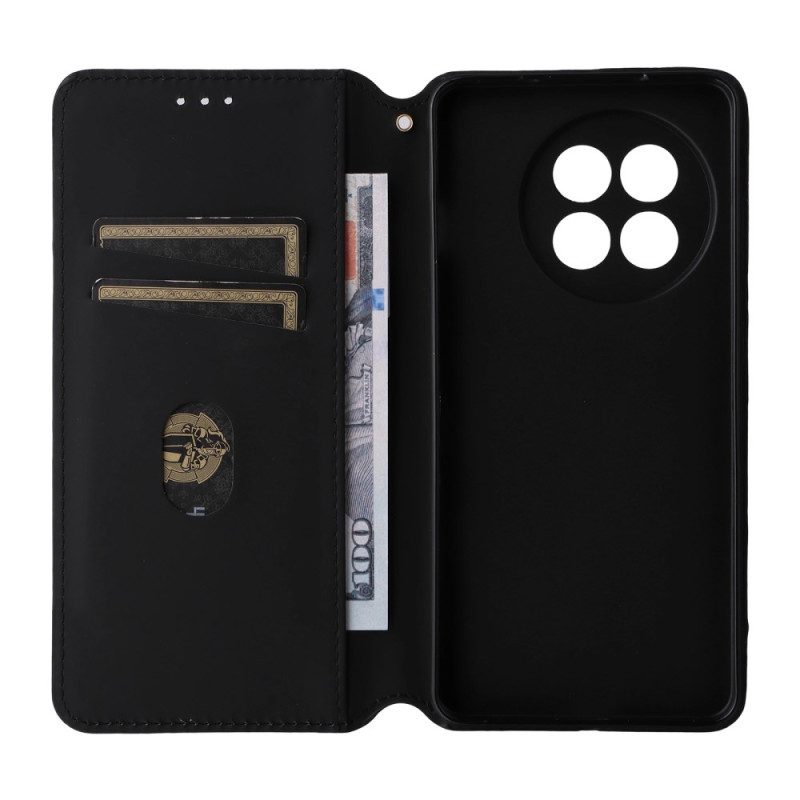 Folio-fodral För Oneplus 13r 3d-diamanter