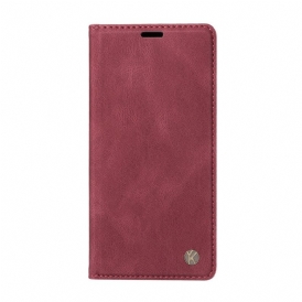Folio-fodral För Oneplus 15 Yikatu Mockaeffekt