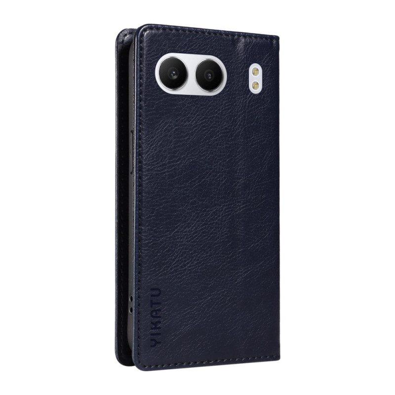 Folio-fodral För Oneplus Nord 4 Retro Yikatu