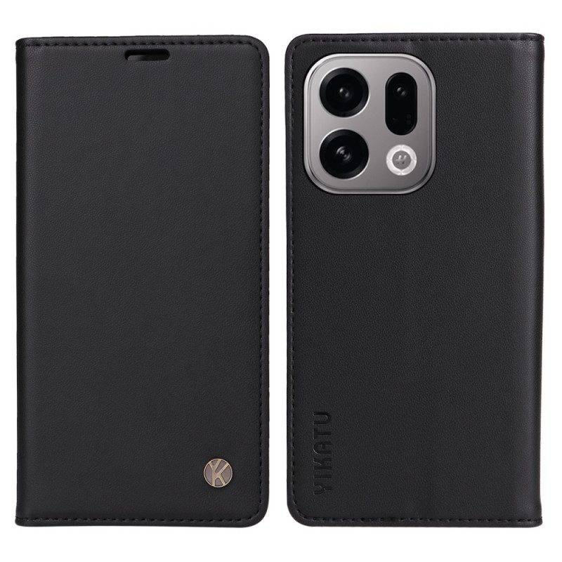Folio-fodral För Oppo Find X9 5g Yikatu