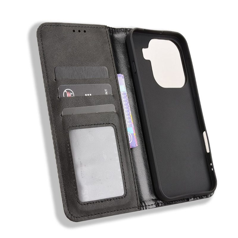 Folio-fodral För Oppo Find X9 Pro 5g Vintagekant