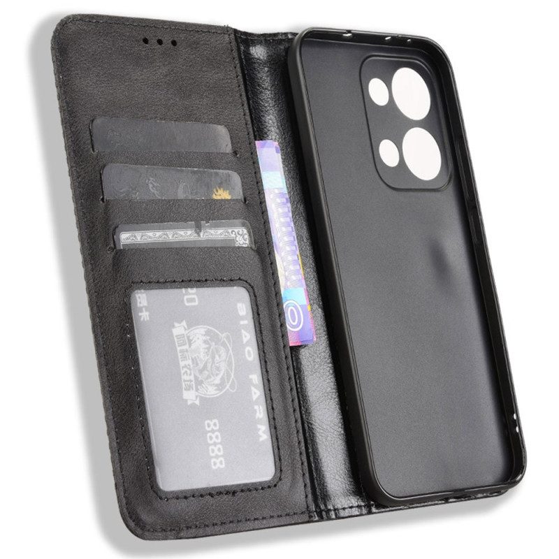 Folio-fodral För Oppo Reno 13 5g Vintagefries