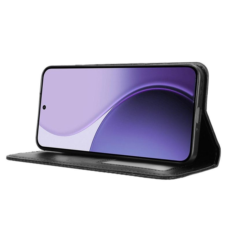 Folio-fodral För Oppo Reno 14 5g Vintagekant