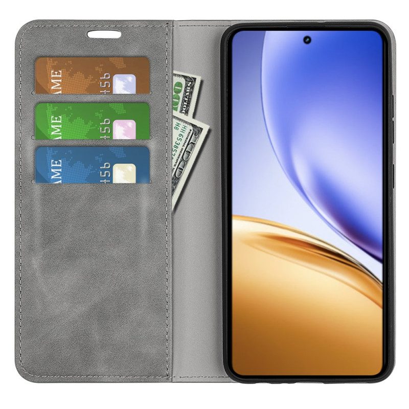 Folio-fodral För Realme 14 5g Lädermodell