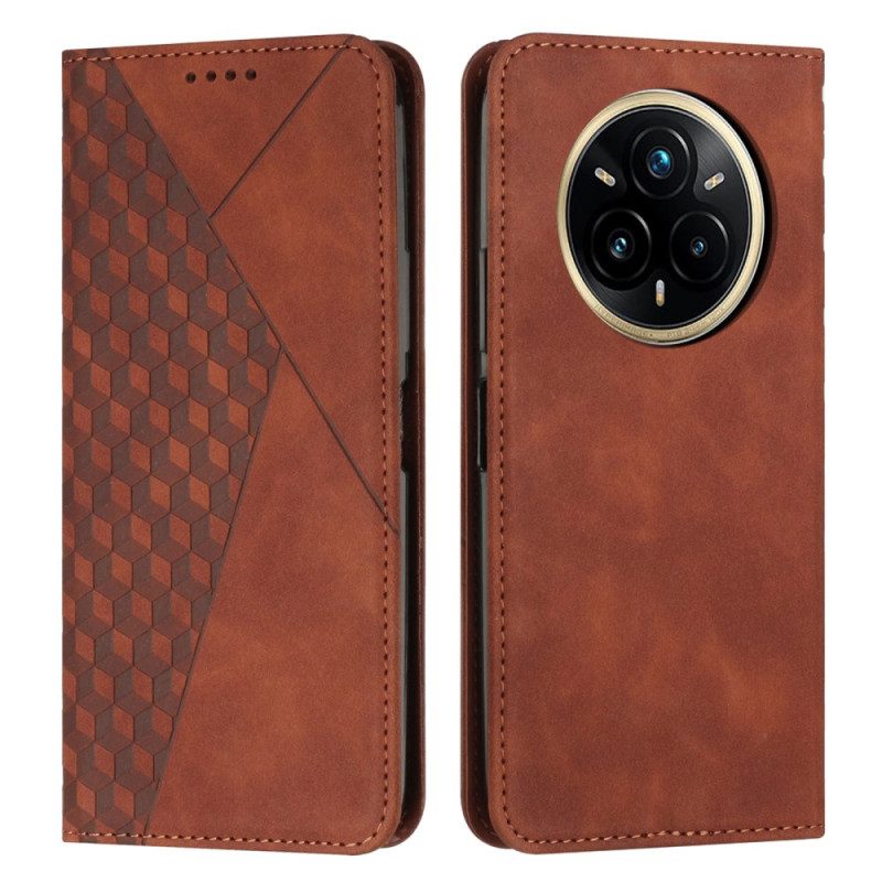 Folio-fodral För Realme 14 Pro Plus 5g Diamanter I Mockaeffekt