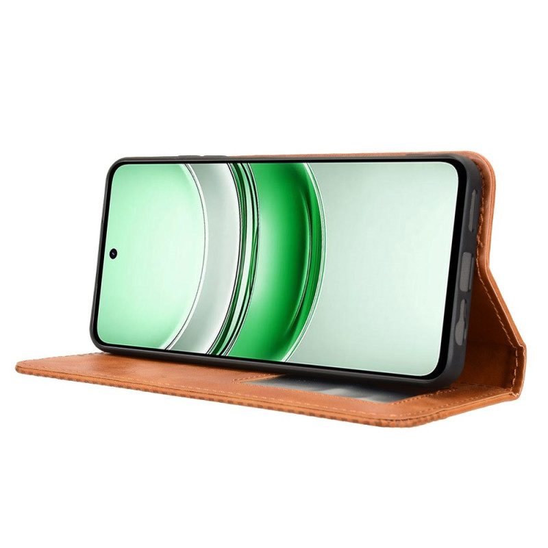 Folio-fodral För Realme C71 Vintagefris