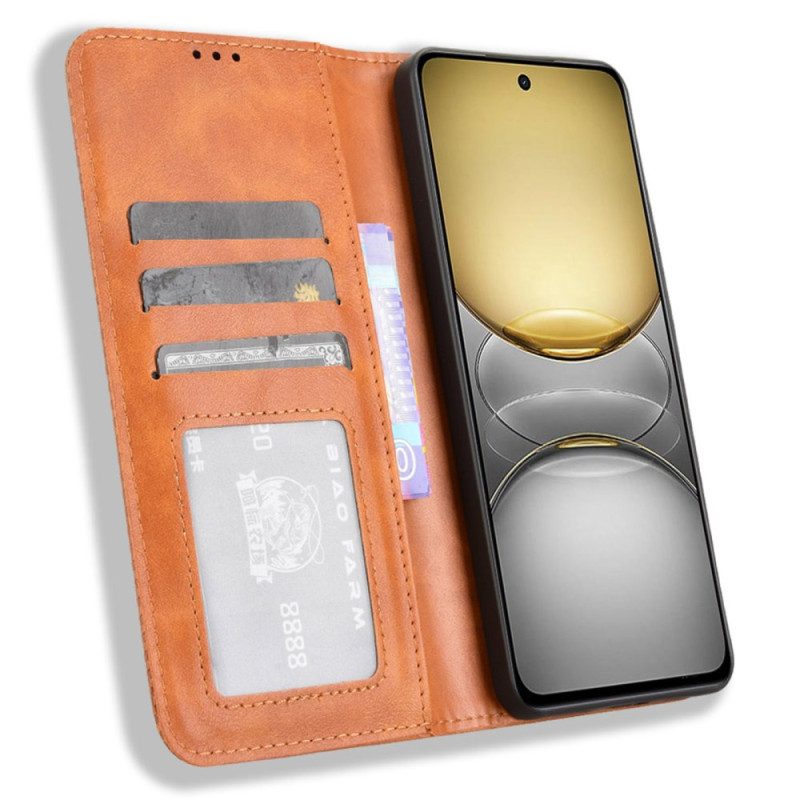 Folio-fodral För Realme C75 Vintagekant