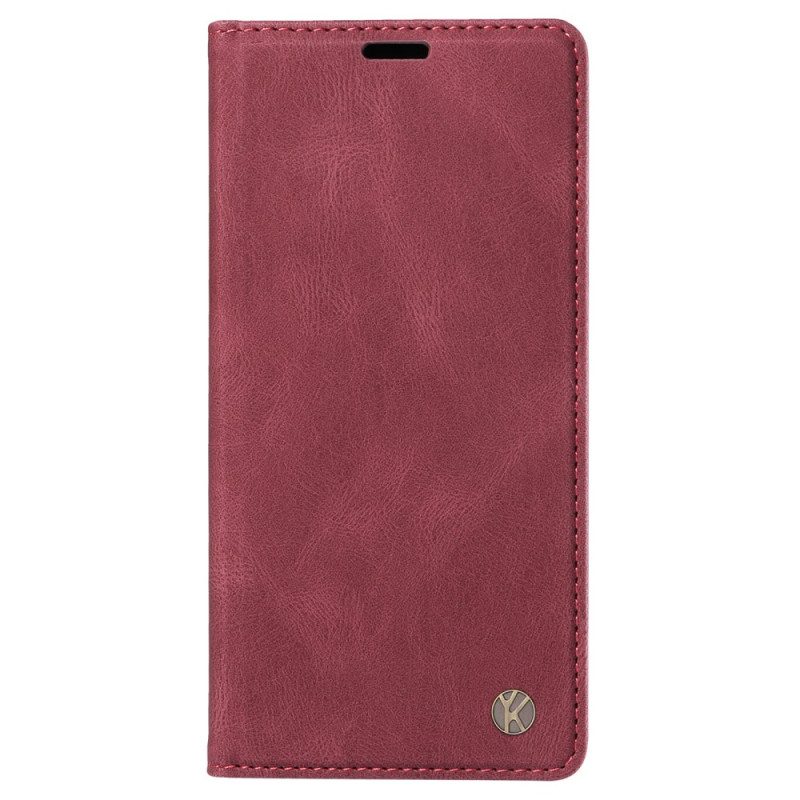 Folio-fodral För Vivo V40 5g Silkeslen Yikatu