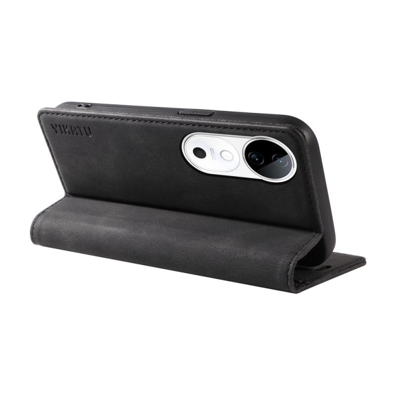 Folio-fodral För Vivo V40 5g Silkeslen Yikatu