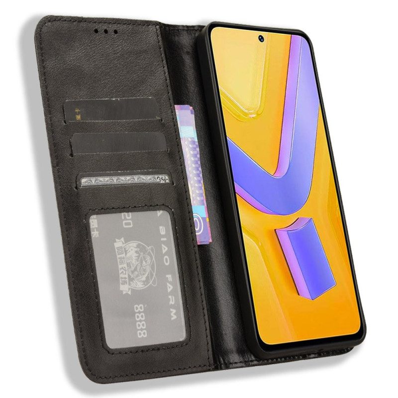 Folio-fodral För Vivo V40 Se 5g Vintagekant