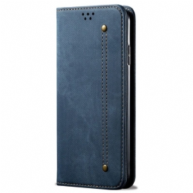 Folio-fodral För Vivo V50 5g Denimtyg