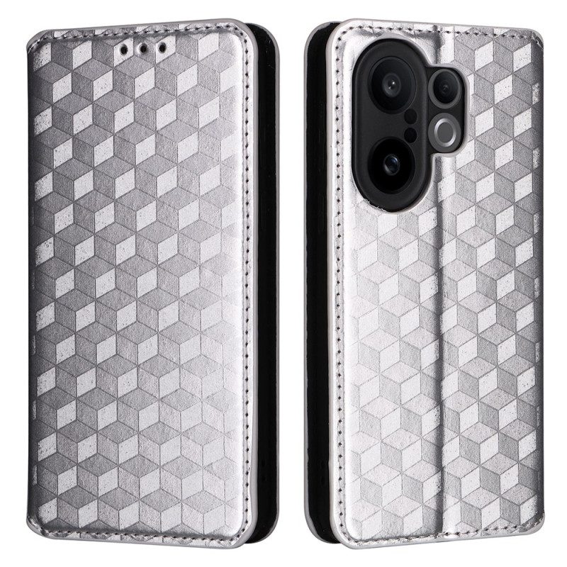 Folio-fodral För Vivo X200 Fe Diamanter