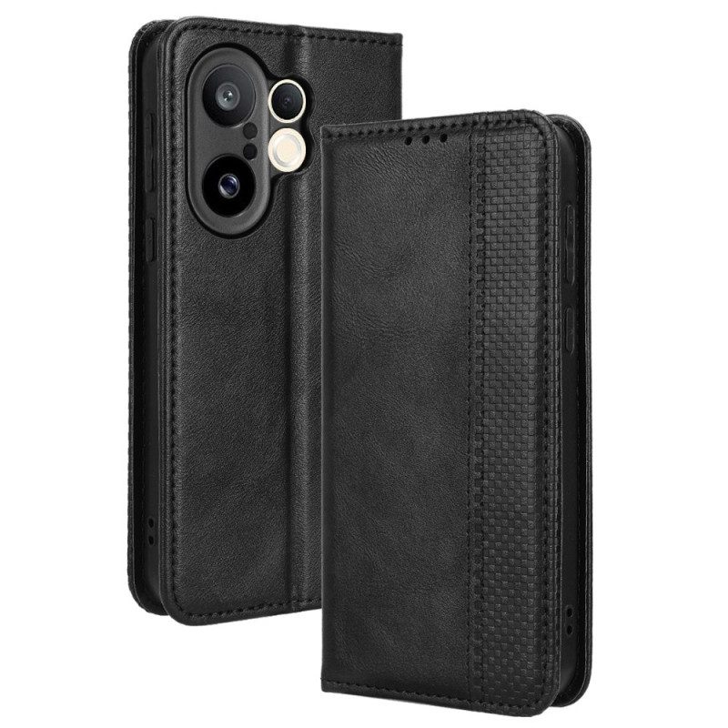 Folio-fodral För Vivo X200 Fe Vintagekant