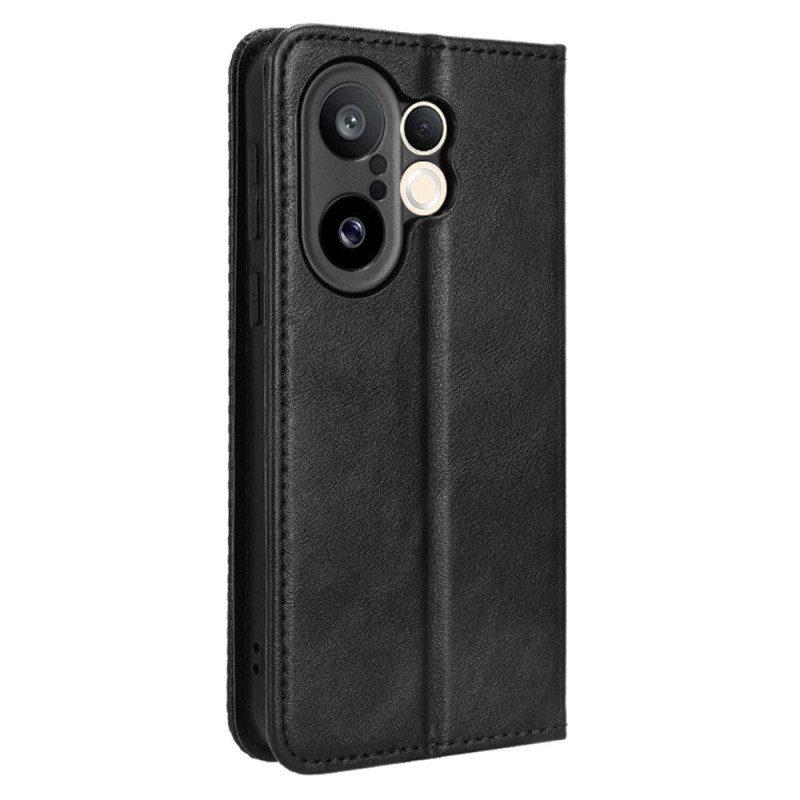 Folio-fodral För Vivo X200 Fe Vintagekant