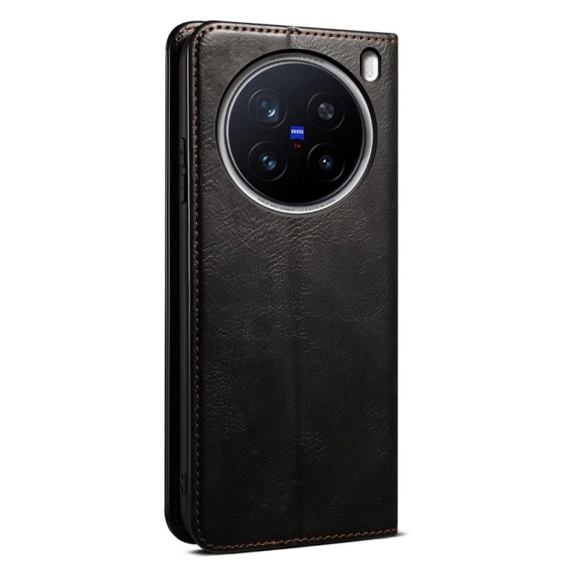 Folio-fodral För Vivo X200 Pro Vaxat Konstläder