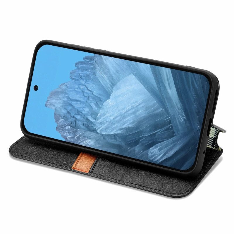 Folio-fodral Google Pixel 10 / 10 Pro Mockaeffektkant