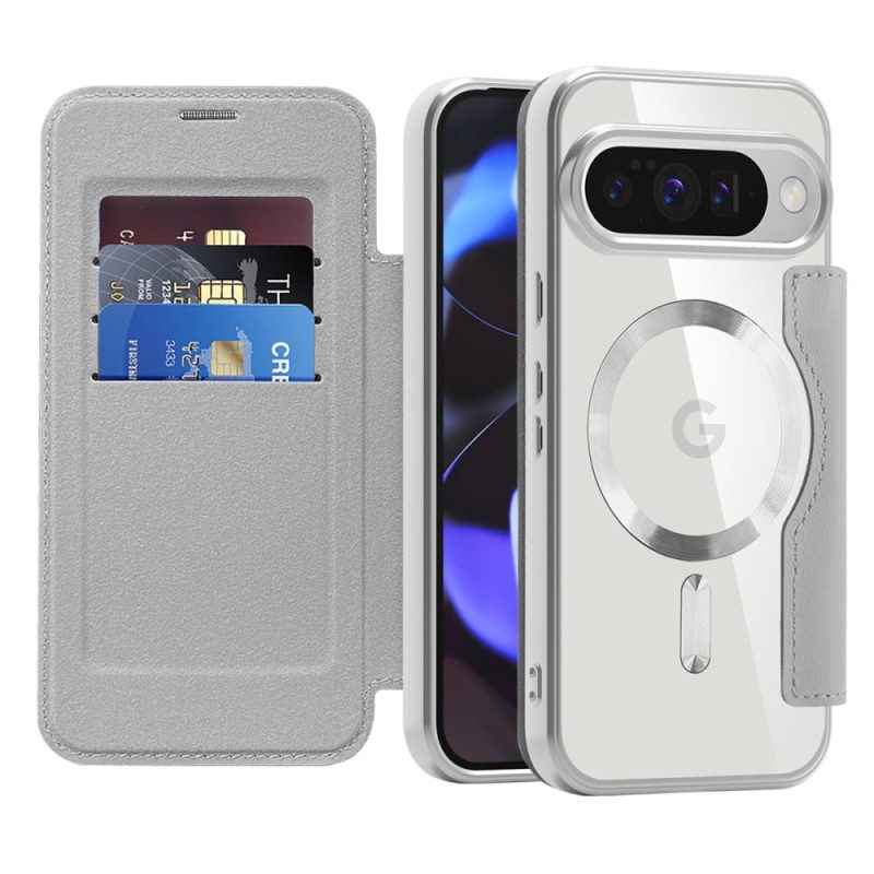 Folio-fodral Google Pixel 10 / 10 Pro Telefonfodral Magsafe-kompatibel Vadderad