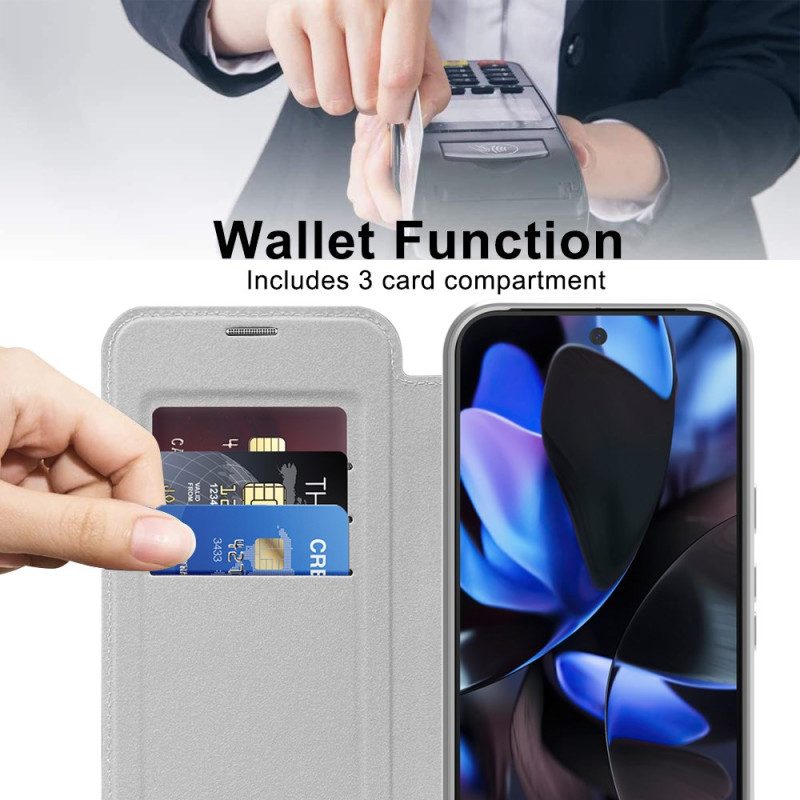 Folio-fodral Google Pixel 10 / 10 Pro Telefonfodral Magsafe-kompatibel Vadderad