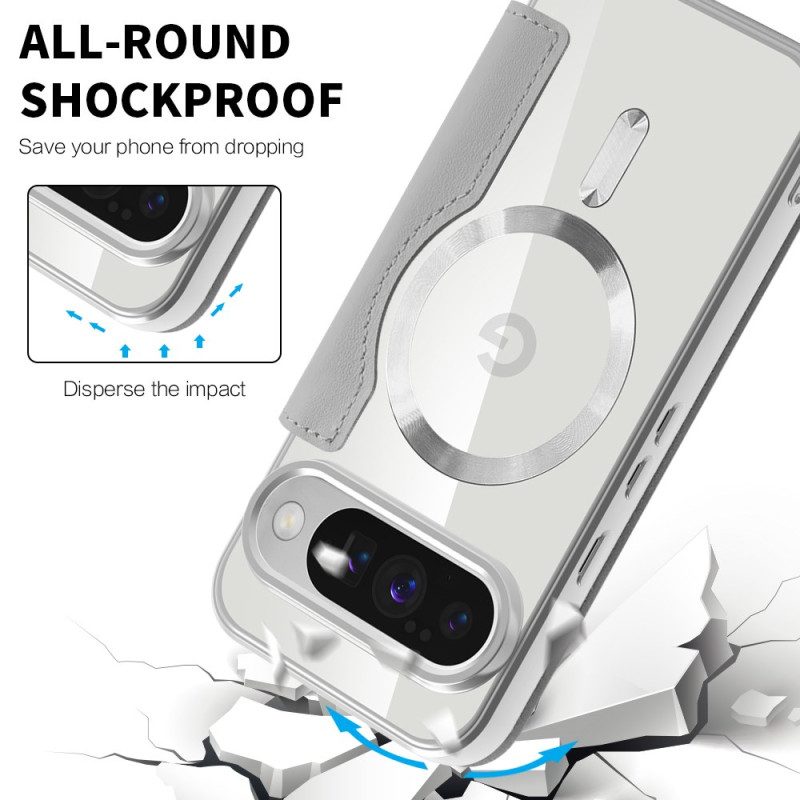 Folio-fodral Google Pixel 10 / 10 Pro Telefonfodral Magsafe-kompatibel Vadderad