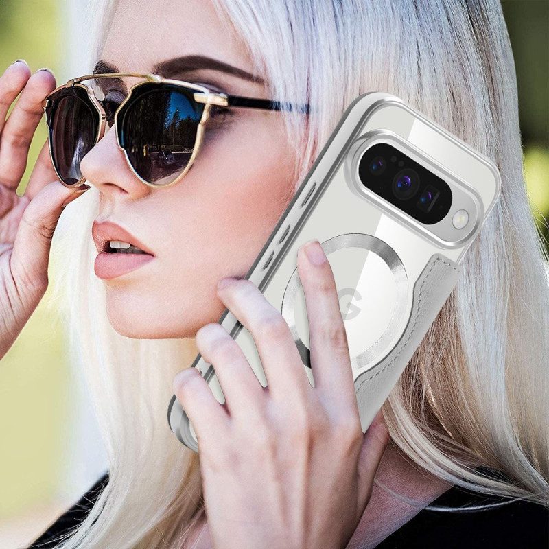 Folio-fodral Google Pixel 10 / 10 Pro Telefonfodral Magsafe-kompatibel Vadderad