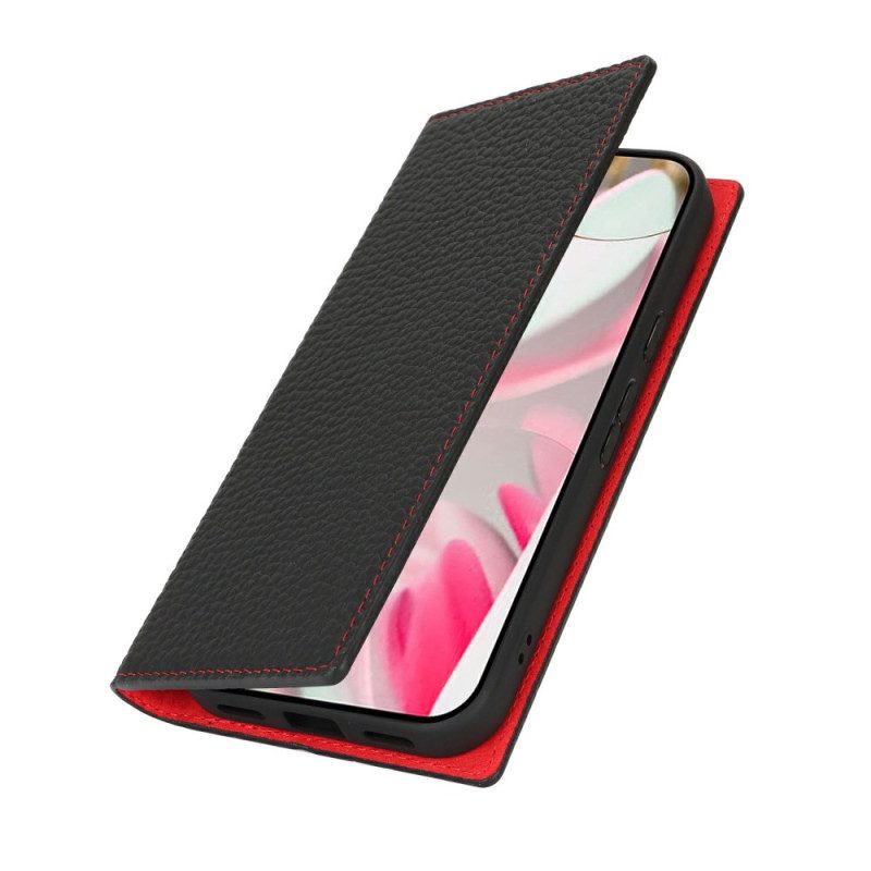 Folio-fodral Google Pixel 10 / 10 Pro Texturerad Läderrem