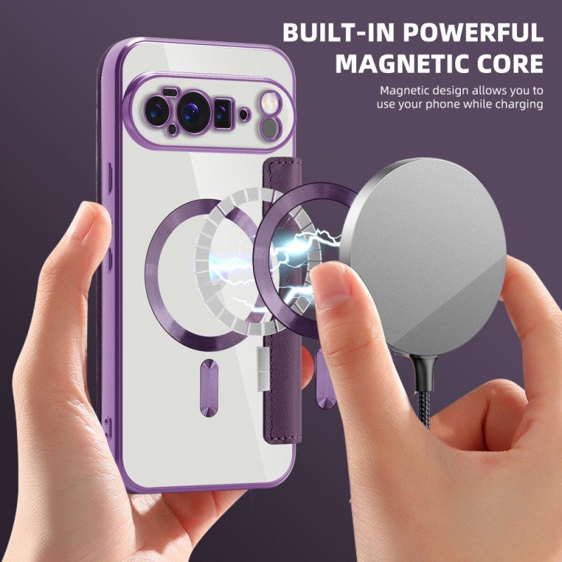 Folio-fodral Google Pixel 10 Pro Xl Magsafe-kompatibel Vadderad