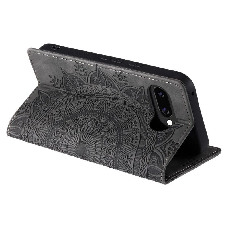 Folio-fodral Google Pixel 10a Telefonfodral Plånbok Med Mandala-mockaeffekt