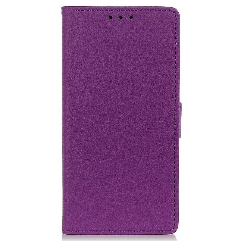Folio-fodral Honor 50 Klassisk Lädereffekt
