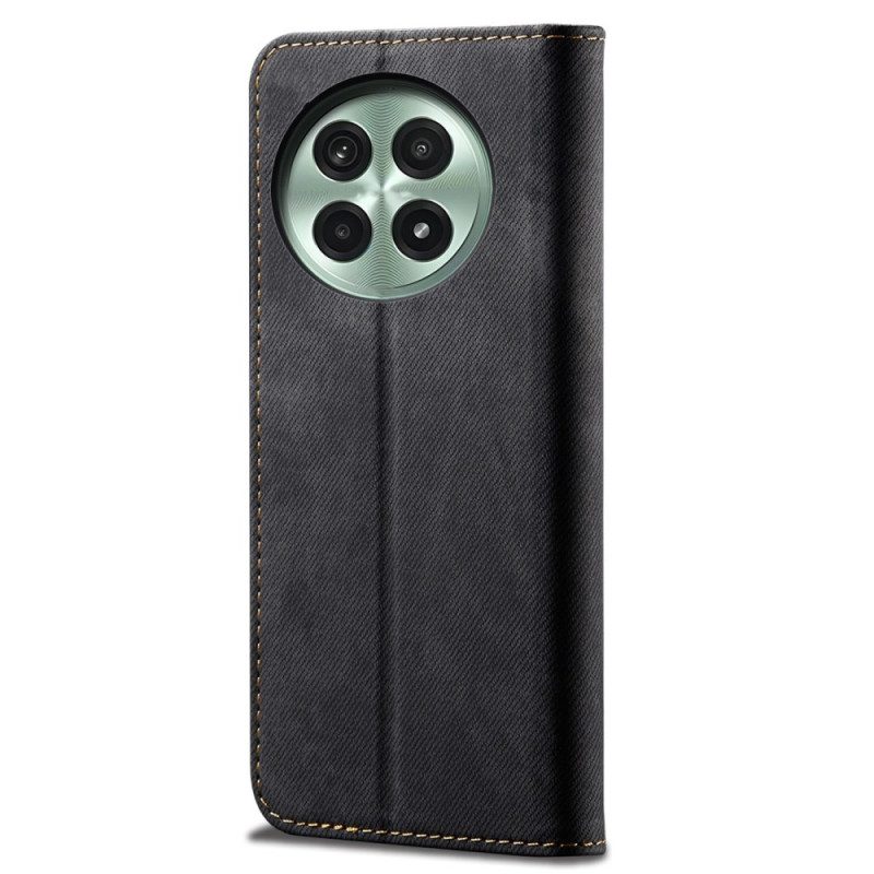 Folio-fodral Oneplus 13 Denimtyg