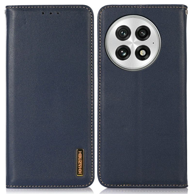 Folio-fodral Oneplus 13 Khazneh Nappaläder