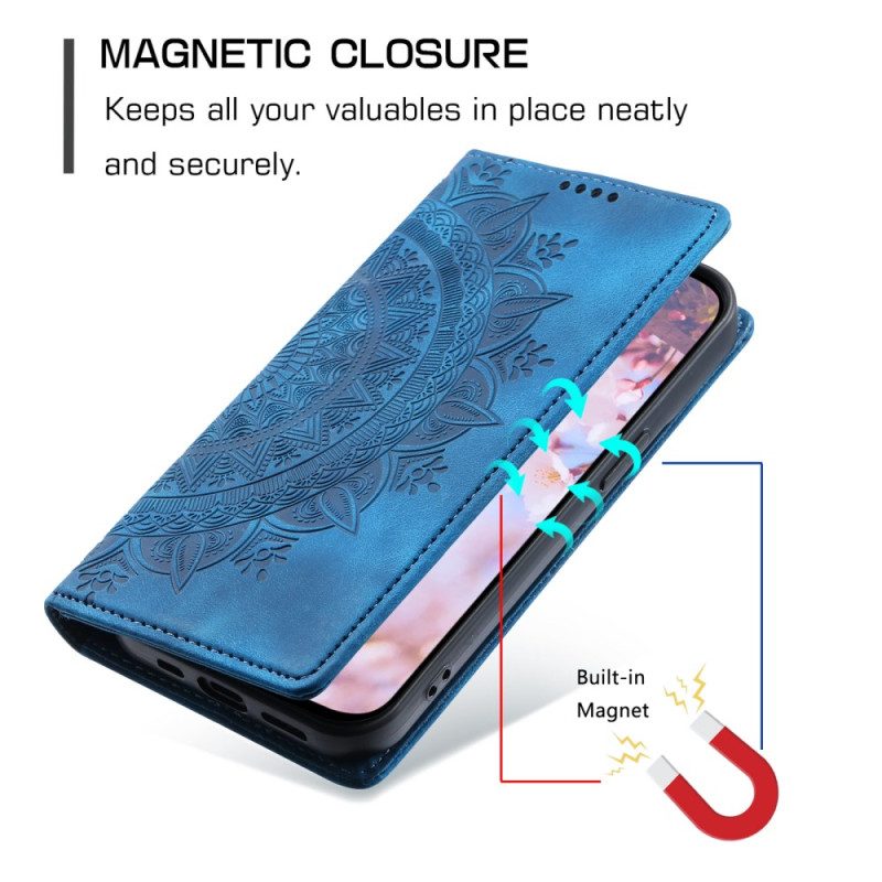 Folio-fodral Oneplus 15r Mandala-mockeffekt