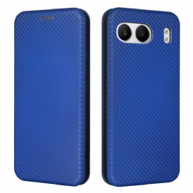 Folio-fodral Oneplus Nord 4 Kolfiber Fiber