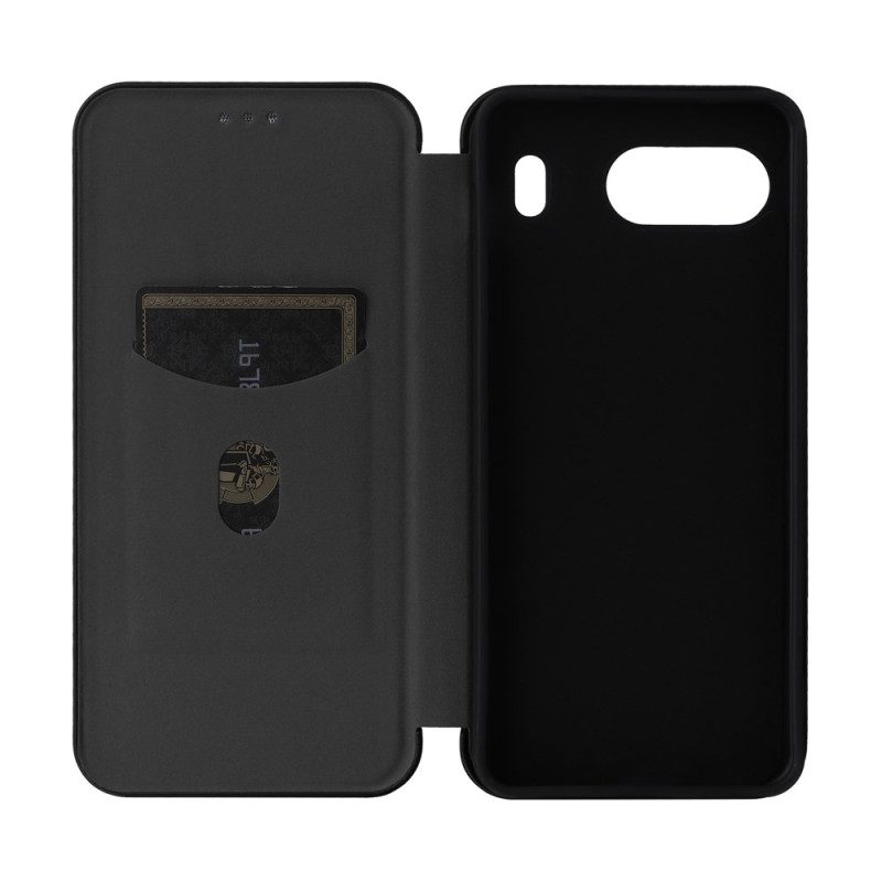 Folio-fodral Oneplus Nord 4 Kolfiber Fiber