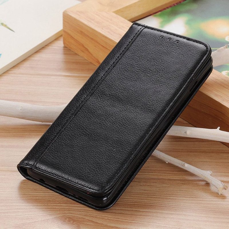 Folio-fodral Oneplus Nord 4 Litchitextur