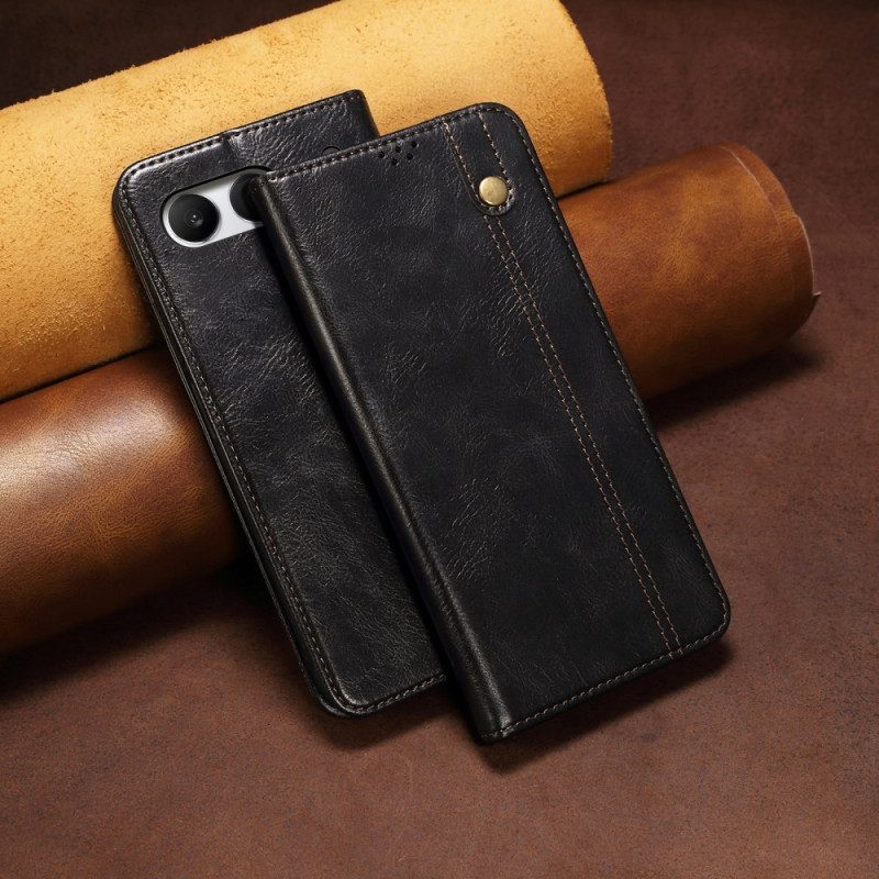 Folio-fodral Oneplus Nord 4 Telefonfodral Vaxat Imitationsläder